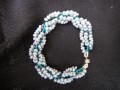 Turquoise Spiral Bracelet