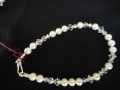 Small Pearl and Crystal Bracelet