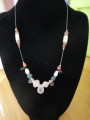 Pink and Red Necklace