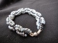 Metallic Blue Bracelet